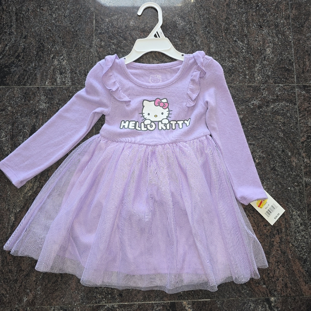 Sanrio Hello Kitty Lilac/Purple Kids Shirt - 2T